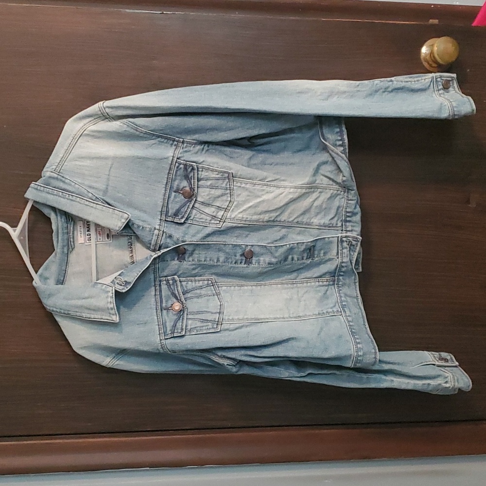 Womens Old Navy Stretch Jean Jacket